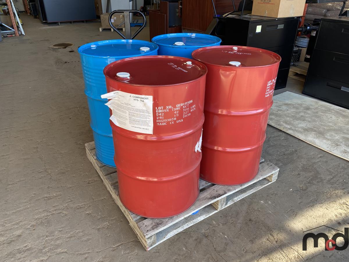 (4) Barrels of Polyurethane Insulation Foam
